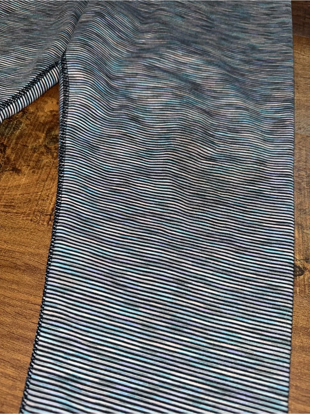 Xersion Girls' Multicolor Heathered Leggings - Blue & Gray Tones